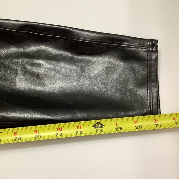 Spanx Leather Coated Shiny Skinny Pants - Picture 9 of 10